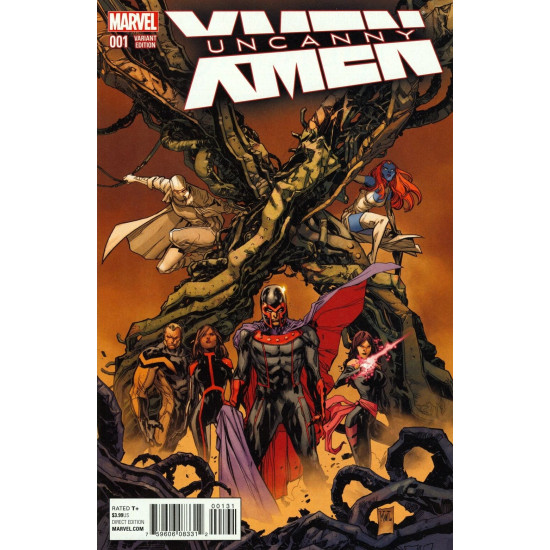 UNCANNY X-MEN ISSUE 1 - FIRST 1st PRINT 1:25 LASHLEY VARIANT COVER - MARVEL COMICS