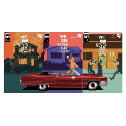 WE CAN NEVER GO HOME ISSUES 1 2 3 - RARE CONNECTING JETPACK VARIANT COVERS