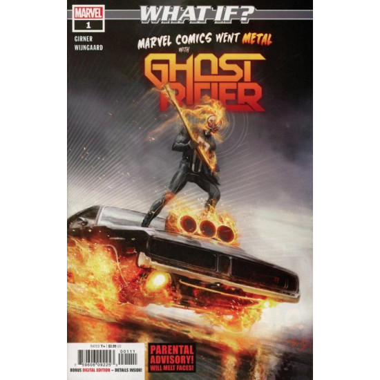 WHAT IF? MARVEL COMICS WENT METAL WITH GHOST RIDER ISSUE 1 - FIRST 1st PRINT - MARVEL