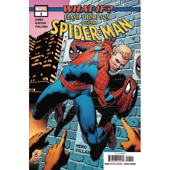 WHAT IF? FLASH THOMPSON BECAME SPIDER-MAN ISSUE 1 - MARVEL COMICS