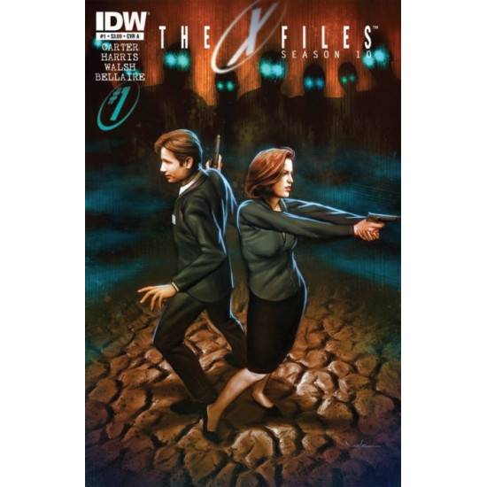 THE X-FILES SEASON 10 ISSUE 1 - FIRST 1st PRINT COVER A - IDW COMICS