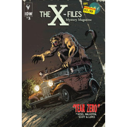 THE X-FILES : YEAR ZERO ISSUE 3 - SUBSCRIPTION VARIANT COVER - IDW COMICS