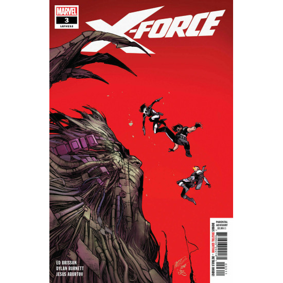 X-FORCE ISSUE 3 - FIRST 1st PRINT ED BRISSON - MARVEL COMICS