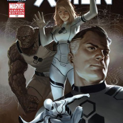 X-MEN ISSUE 17 - DJURDJEVIC 50th ANNIVERSARY FANTASTIC FOUR VARIANT COVER FF