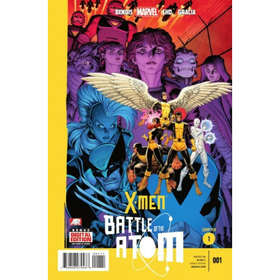 X-MEN ISSUE 1 - FIRST 1st PRINT BATTLE OF THE ATOM - BENDIS MARVEL COMICS