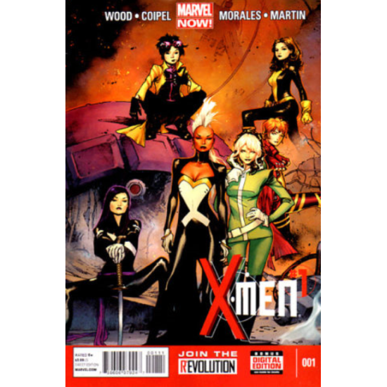 X-MEN ISSUE 1 - FIRST 1st PRINT MARVEL NOW - WOOD MARVEL COMICS