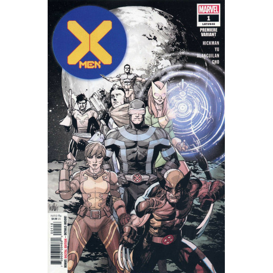 X-MEN ISSUE 1 - FIRST 1st PRINT PREMIERE VARIANT COVER YU - MARVEL COMICS