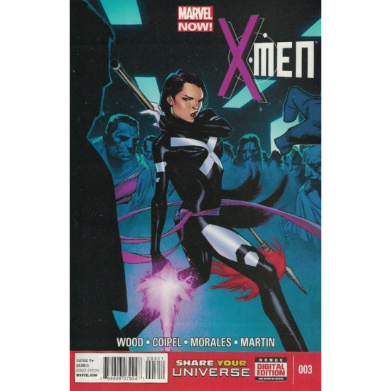 X-MEN ISSUE 3 - FIRST 1st PRINT MARVEL NOW - WOOD MARVEL COMICS