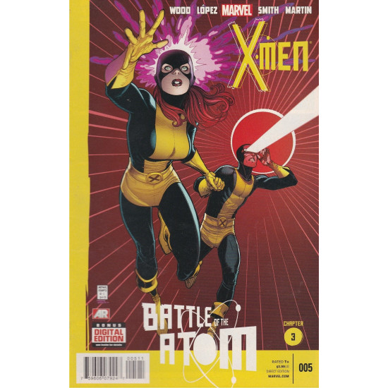 X-MEN ISSUE 5 - FIRST 1st PRINT BATTLE OF THE ATOM MARVEL NOW - MARVEL COMICS