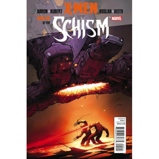 X-MEN SCHISM ISSUE 5 - FIRST 1st PRINT MARVEL COMICS