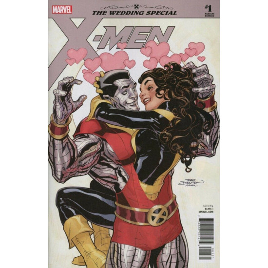 X-MEN : THE WEDDING SPECIAL ISSUE 1 - TERRY AND RACHEL DODSON VARIANT COVER - MARVEL COMICS