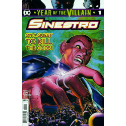 SINESTRO : YEAR OF THE VILLAIN ISSUE 1 - FIRST 1st PRINT - DC COMICS LANTERN