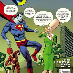 SUPERMAN ISSUE 38 - FLASH NOWLAN VARIANT COVER - DC COMICS 2015